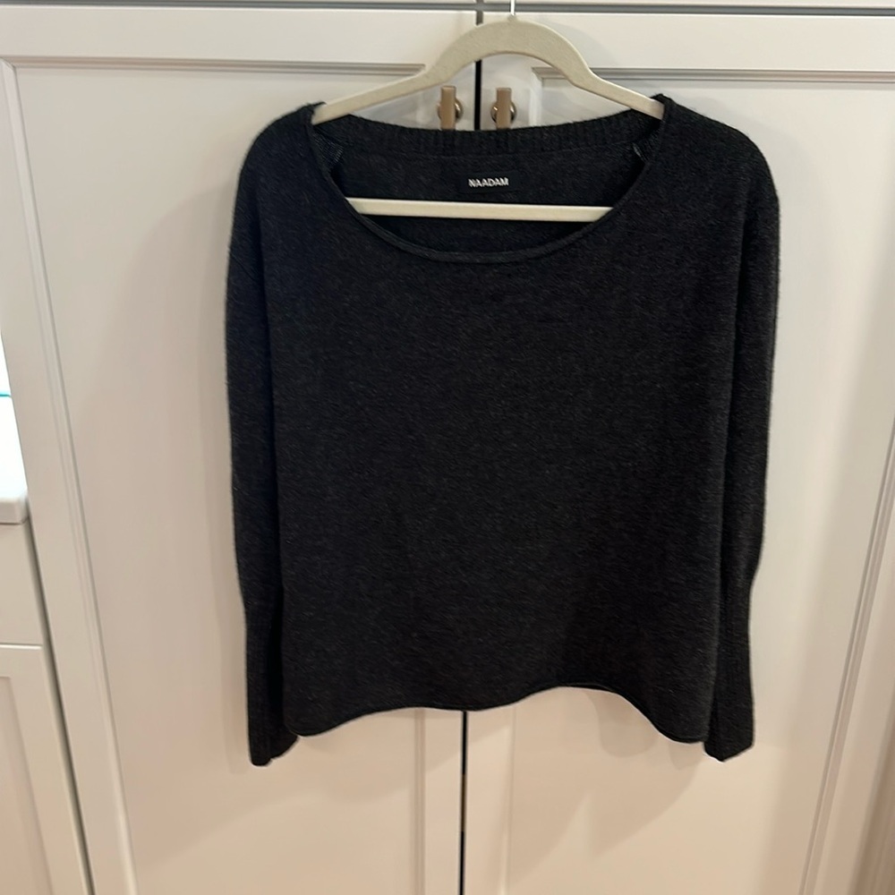 NAADAM Original Cashmere Sweater Grey size medium
